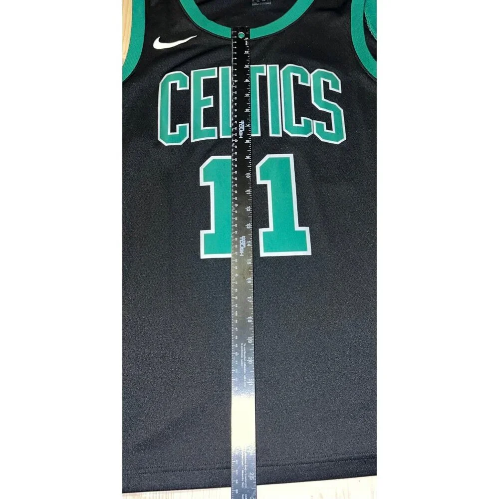 Nike Boston Celtics Kyrie Irving #11 Black Swingman Jersey Size 56 With NBA Auth